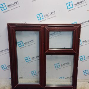 Used Woodgrain Upvc Window 1190mm x 1190mm C3B32