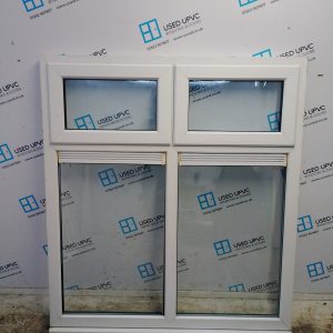 Used White Upvc Window 1340mm x 1485mm C12W069