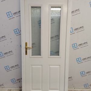 Used White Upvc Back Door 900mm x 2025mm SC2D038