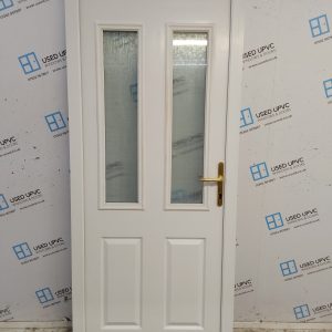 Used White Upvc Back Door 890mm x 2080mm C8D09