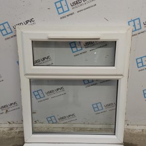 Used White Upvc Window 900mm x 1065mm OBS039