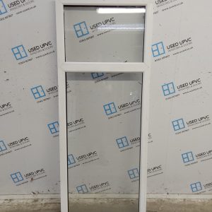Used White Upvc Window 670mm x 1720mm W0374