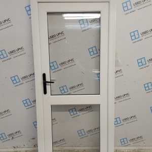 Used White Upvc Back Door 885mm x 1950mm SC807