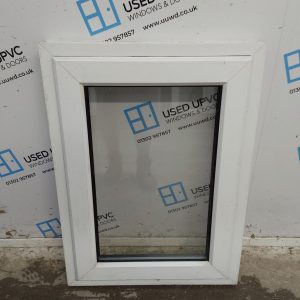 Used White Upvc Window 600mm x 820mm NWS2026