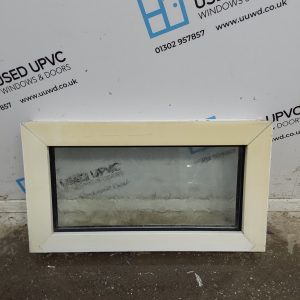 Used White Upvc Window 600mm x 330mm NWS2029