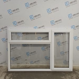 Used White Upvc Window 1820mm x 1200mm SC6W20