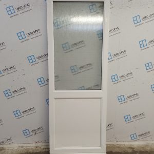 Used White Upvc Side Panel 785mm x 2145mm (Reduce To 2130mm) C5024