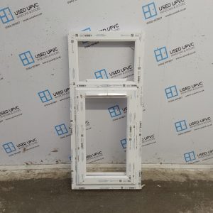 Brand New White Upvc Window Frame (Unglazed) 560mm x 1235mm SC4022