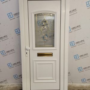 Used White Upvc Front Door 915mm x 2080mm C6044