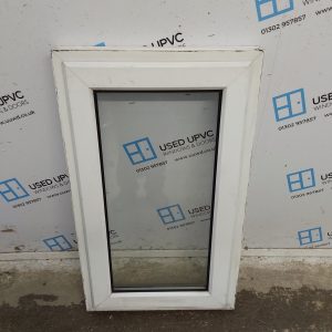Used White Upvc Window 555mm x 950mm C3017
