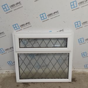 Used White Upvc Window 1050mm x 960mm OBS012