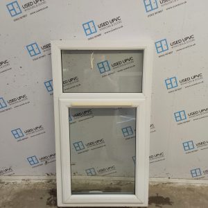 Used White Upvc Window 805mm x 1335mm C4C017
