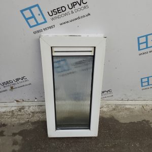 Used White Upvc Window 325mm x 655mm W0214