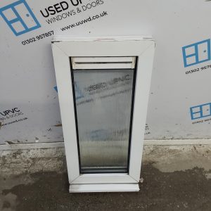 Used White Upvc Window 320mm x 675mm W0213