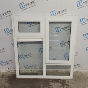 Used White Upvc Window 1245mm x 1340mm C10W16