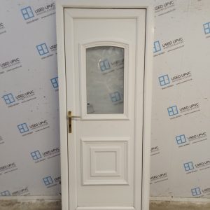 Used White Upvc Back Door 850mm x 2070mm SC806