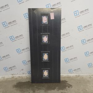 Brand New Anthracite Grey Upvc Back Door Panel 677mm x 1662mm x 28mm NDP57
