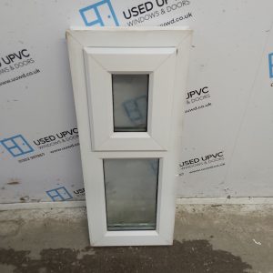 Used White Upvc Window 350mm x 875mm W0374