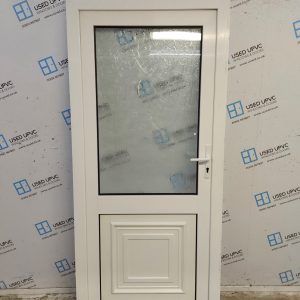 Used White Upvc Back Door 915mm x 2015mm 0531