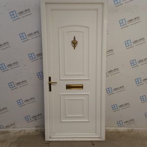 Used White Upvc Front Door 955mm x 2170mm SC806