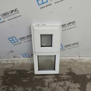 Used White Upvc Window 320mm x 660mm W0408