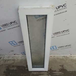 Used White Upvc Window 300mm x 975mm W0364