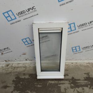 Used White Upvc Window 330mm x 675mm W0363