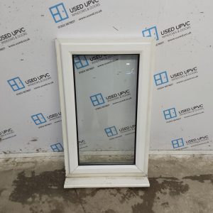 Used White Upvc Window 640mm x 1070mm USW093