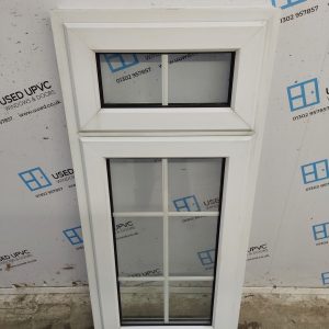Used White Upvc Window 610mm x 1335mm C4A002