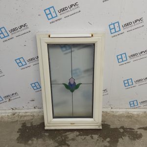 Used White Upvc Window 630mm x 1045mm USW023