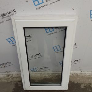 Used White Upvc Window 650mm x 1070mm USW100