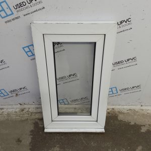 Used White Upvc Tilt And Turn Window 555mm x 970mm A0008