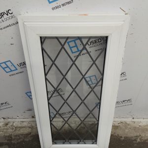 Used White Upvc Window 565mm x 1110mm C4W046