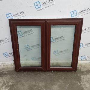 Used Woodgrain Upvc Window 1200mm x 1010mm SC4W12