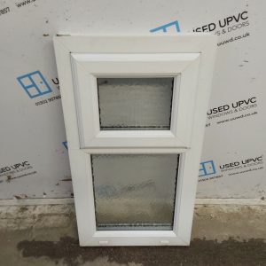 Used White Upvc Window 500mm x 920mm W0374