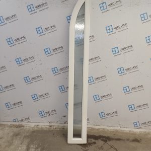 Used White Upvc Arched Side Panel 285mm x 2235mm SC2061