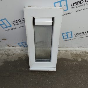 Used White Upvc Window 270mm x 605mm NWS2001