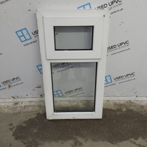 Used White Upvc Window 500mm x 920mm NWS2004