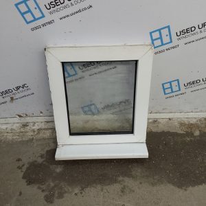 Used White Upvc Window 500mm x 580mm NWS2005