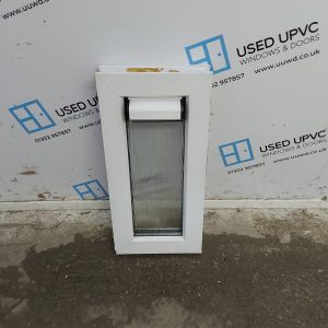Used White Upvc Window 270mm x 570mm NWS2006