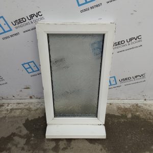 Used White Upvc Window 430mm x 765mm NWS2009