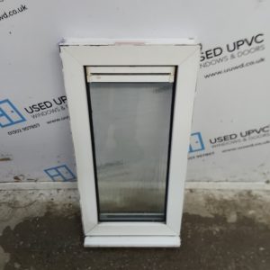 Used White Upvc Window 330mm x 670mm NWS2015