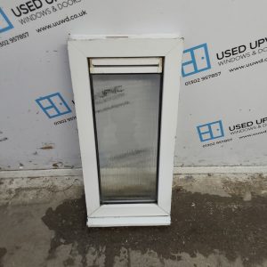 Used White Upvc Window 320mm x 685mm NWS2016