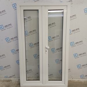 Used White Upvc French Doors 1190mm x 2020mm EA9
