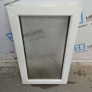 Used White Upvc Window 425mm x 710mm NWS2040