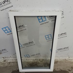 Used White Upvc Window 570mm x 1005mm NWS2044