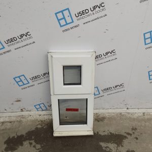 Used White Upvc Window 325mm x 680mm NWS2045