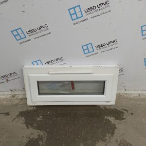 Used White Upvc Window 890mm x 410mm (Reduce to 395mm) NWS2049