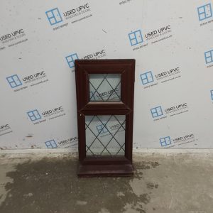 Used Woodgrain Upvc Window 455mm x 910mm NWS2053