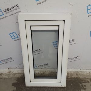 Used White Upvc Tilt And Turn Window 595mm x 1040mm NWS2054